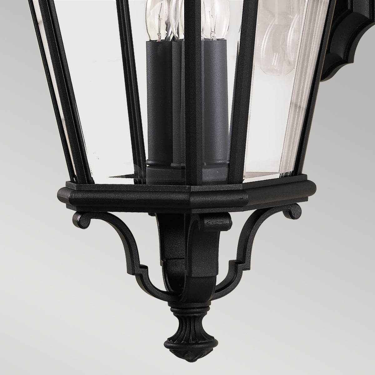 Cotswold Lane Wall Lantern - Black