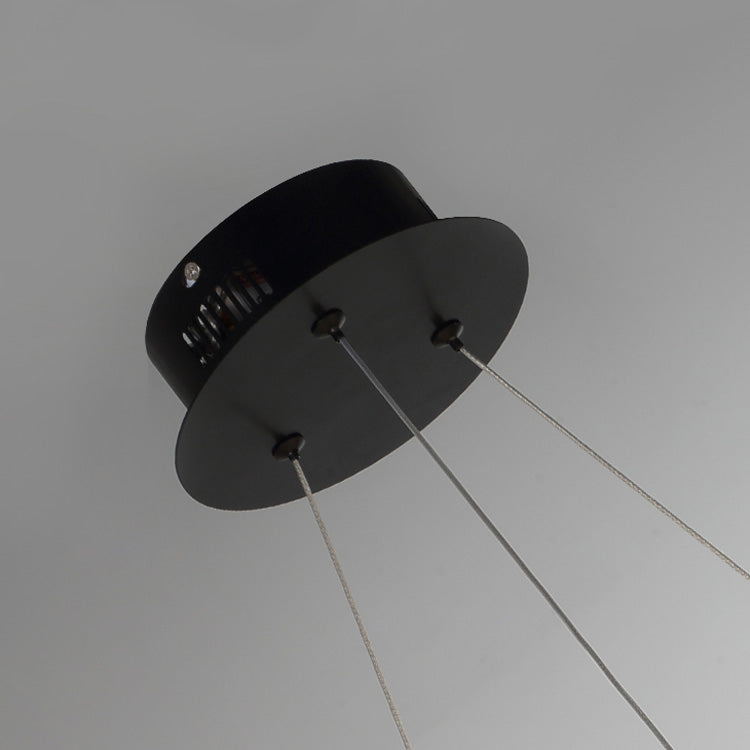 A Leti Crystal Round Chandelier