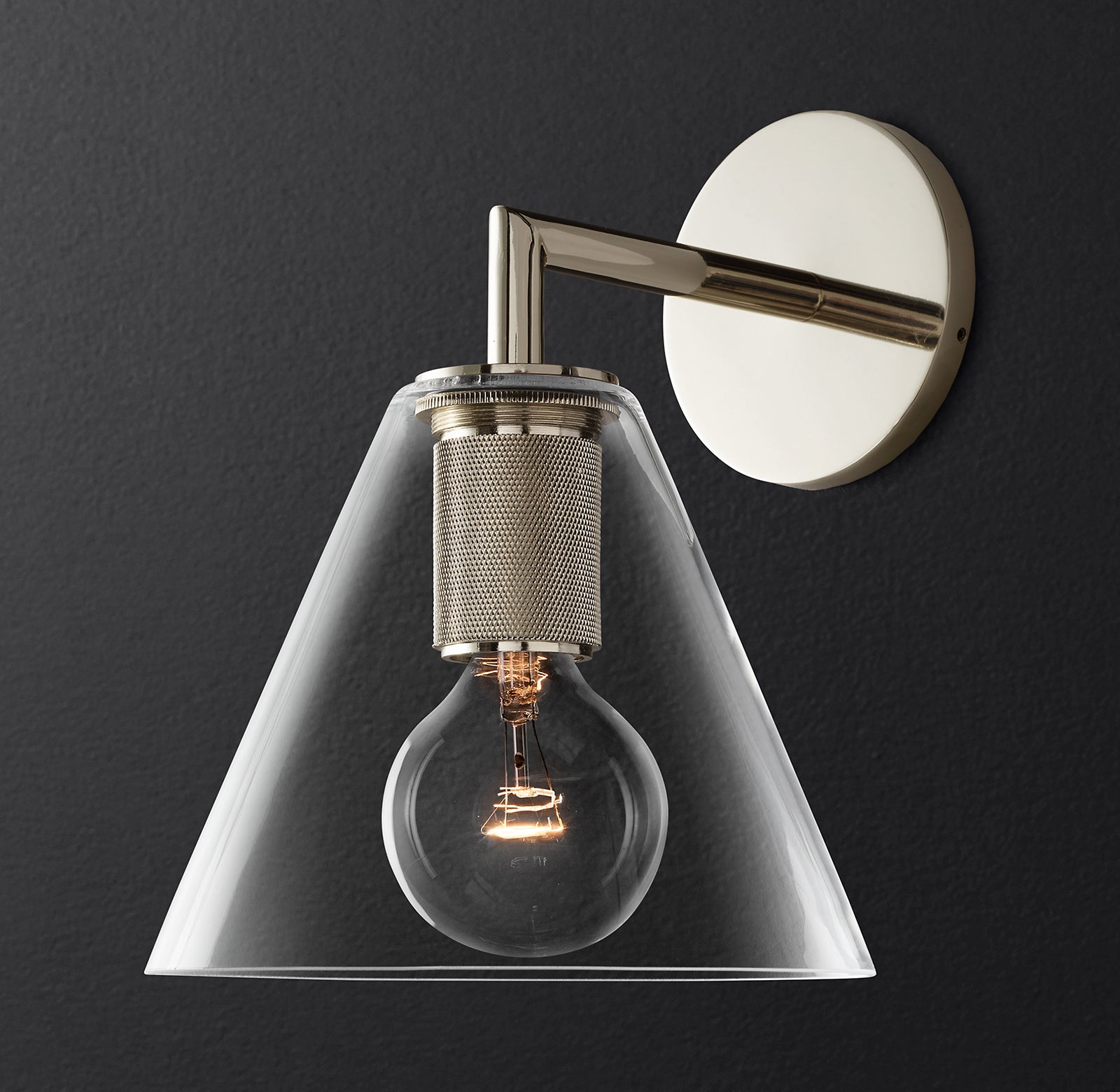 Funnel Shade Sconce