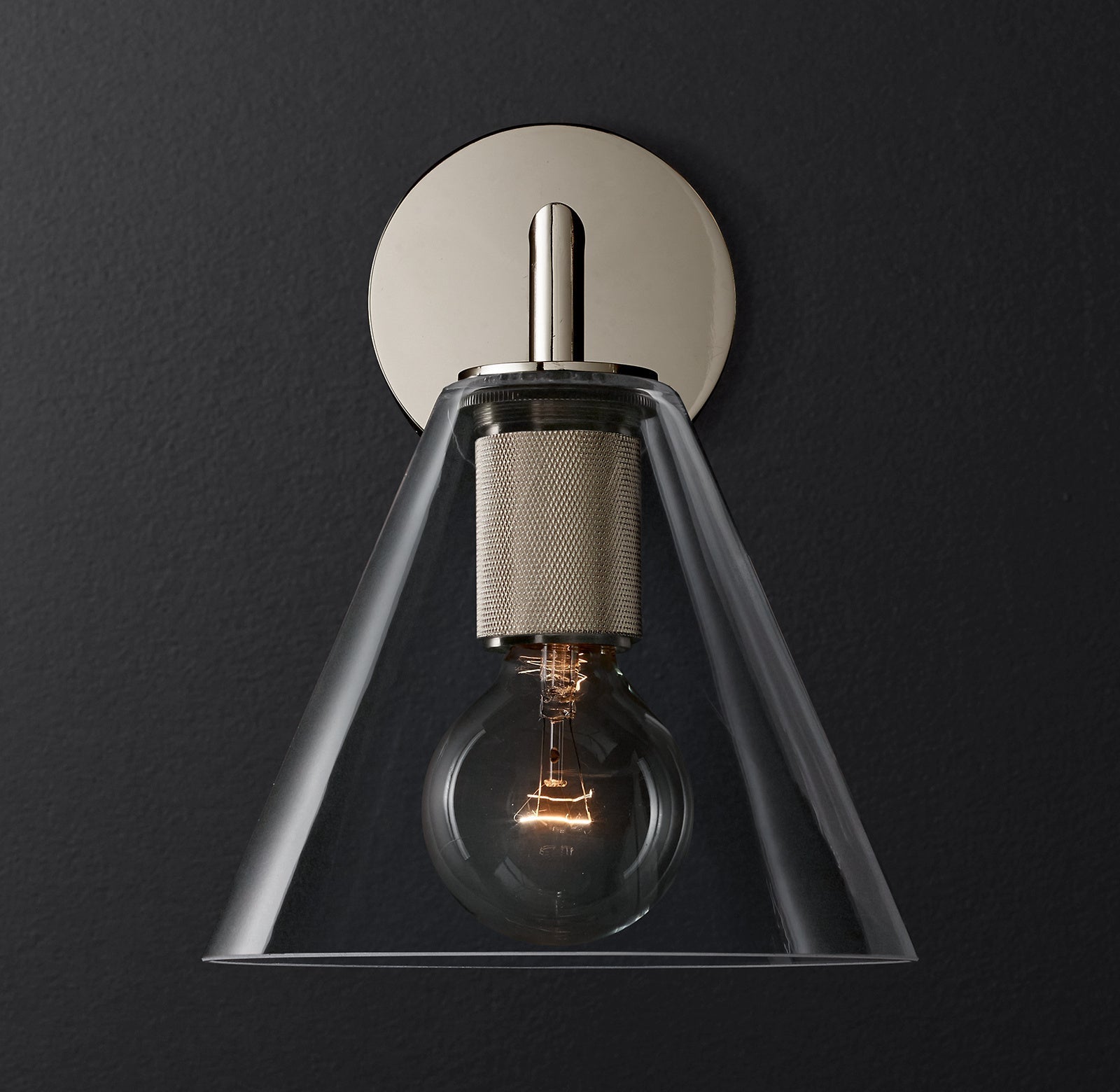 Funnel Shade Sconce