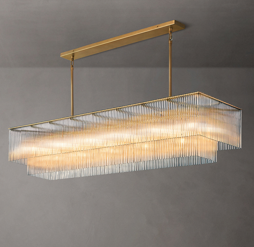 Amadeeo Rectangular Chandelier 72"
