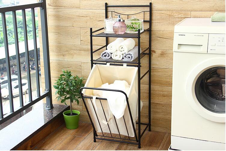 Theodore - Laundry Storage Shelves & Basket