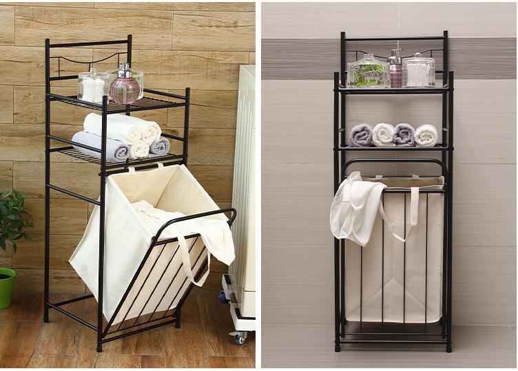 Theodore - Laundry Storage Shelves & Basket