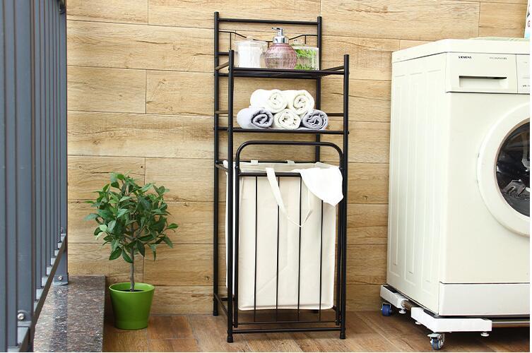 Theodore - Laundry Storage Shelves & Basket