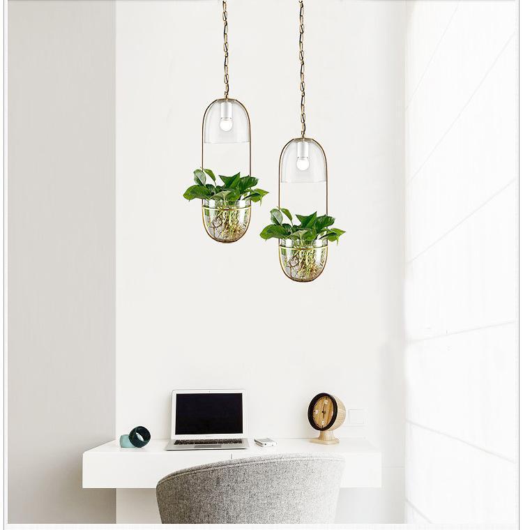 light bulb hanging planter Lileas