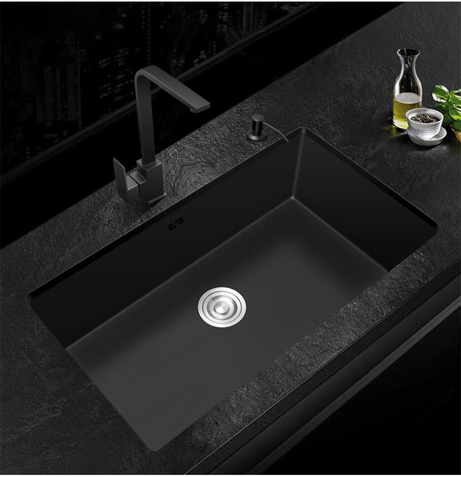 Philippus - Black Nano Stainless Steel Kitchen Sink