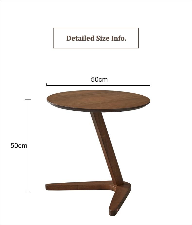 Claude Table Design Claude - Vintage Wooden Round Coffee Table