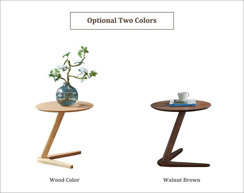 Claude Table Design Claude - Vintage Wooden Round Coffee Table