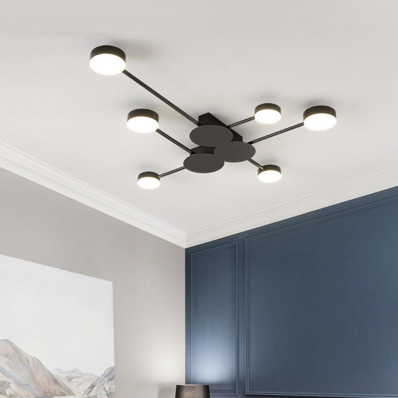 Drexel - Irregular Spoke Round Ceiling Light