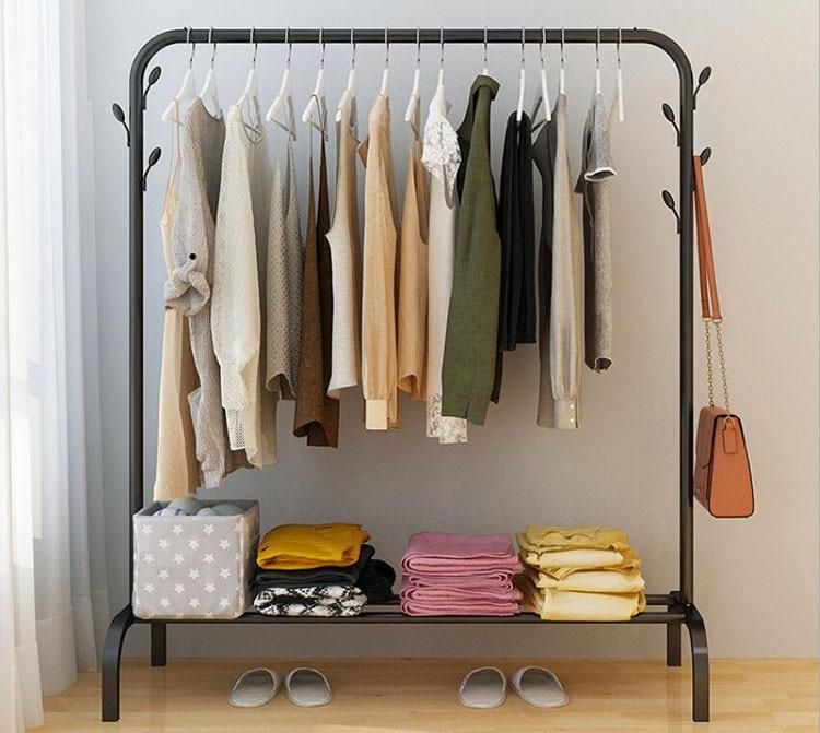 Ciara - Floor Standing Clothes Rack with Shelf