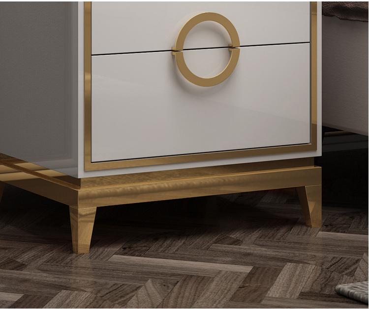 Zayden - Two Drawer Modern Nightstand