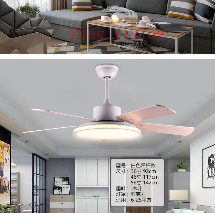 Brady - Modern LED Light Ceiling Fan