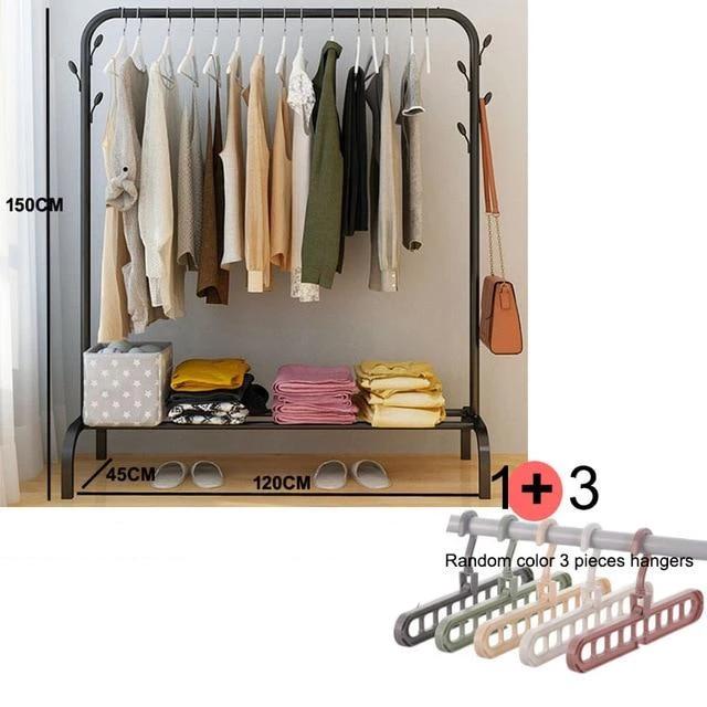 Ciara - Floor Standing Clothes Rack with Shelf