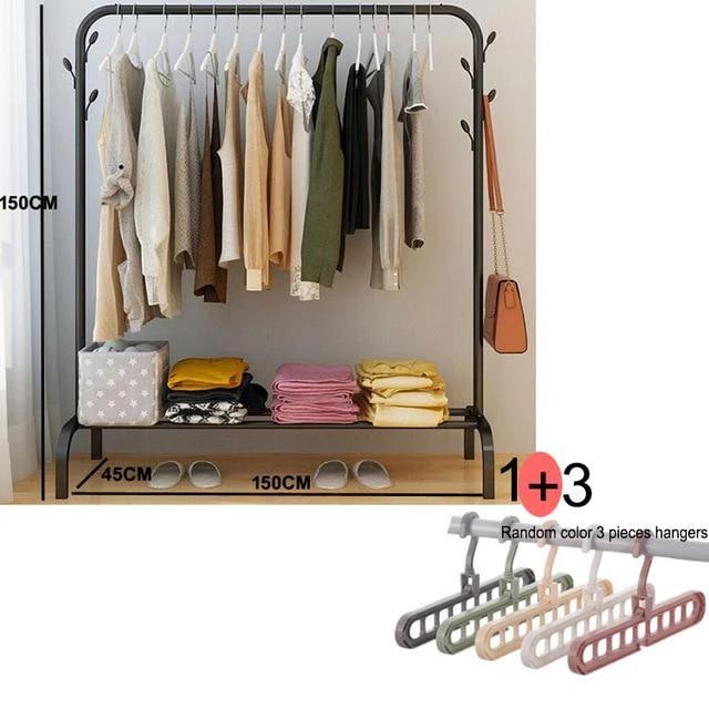 Ciara - Floor Standing Clothes Rack with Shelf