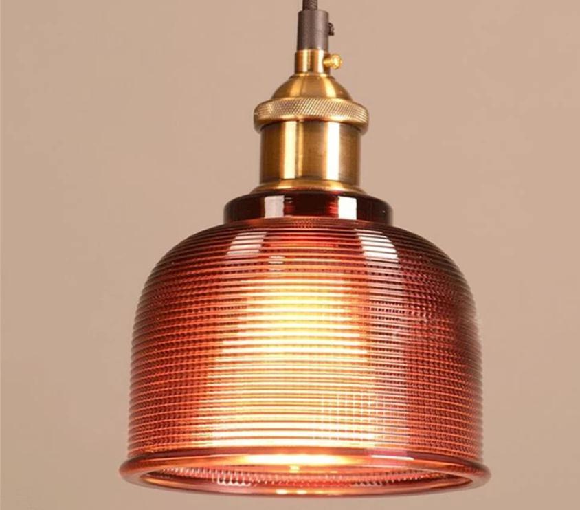 Sosie - Retro European Color Glass Pendant Light