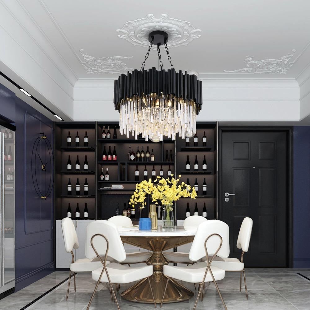 Black Wyvern Chandelier