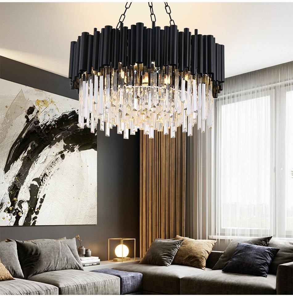 Black Wyvern Chandelier