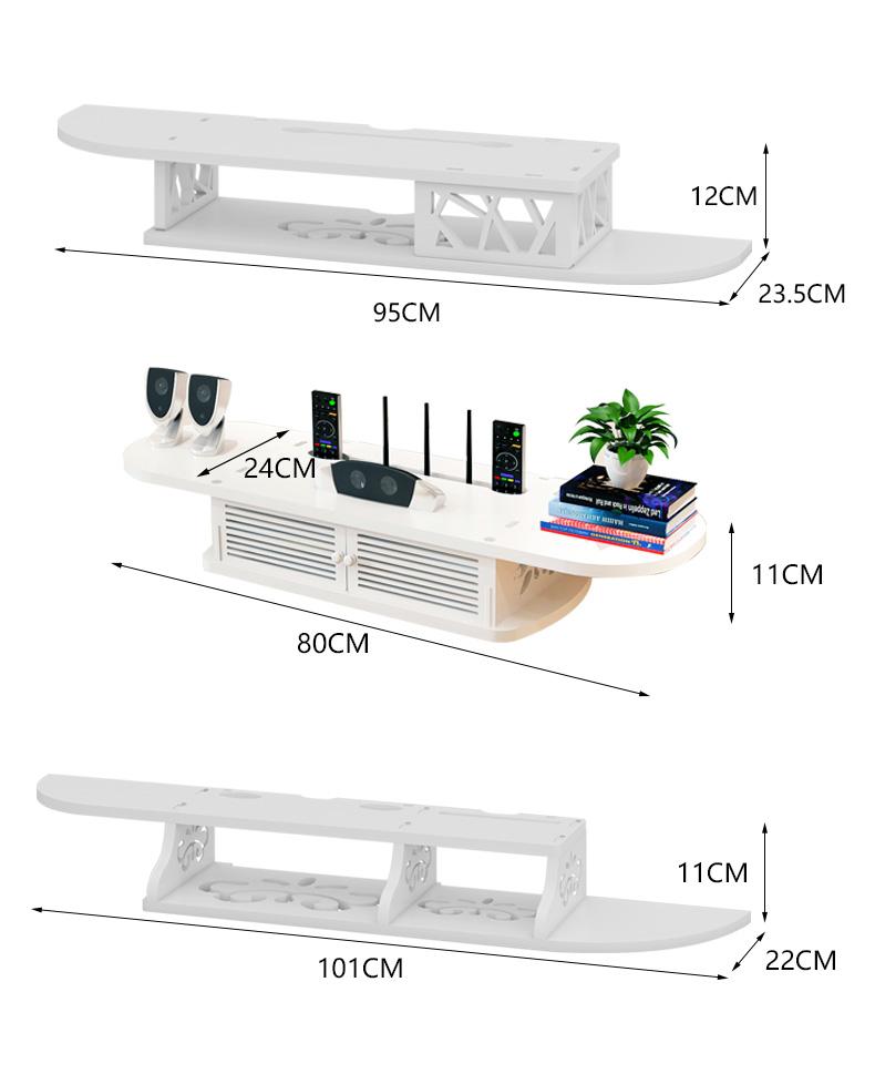 Wall Frame Top Rack Wooden Hanging Top Wall Rack