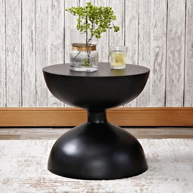 Zephyr - Modern Hourglass Accent Side Table