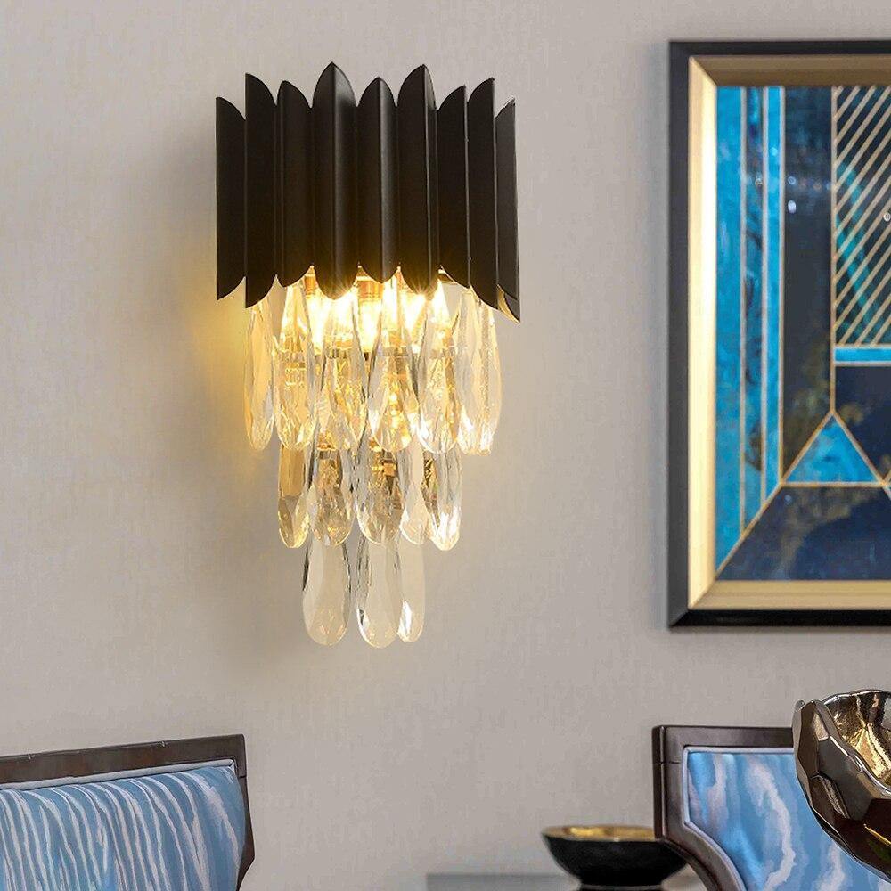 Black Wyvern Wall Lamp