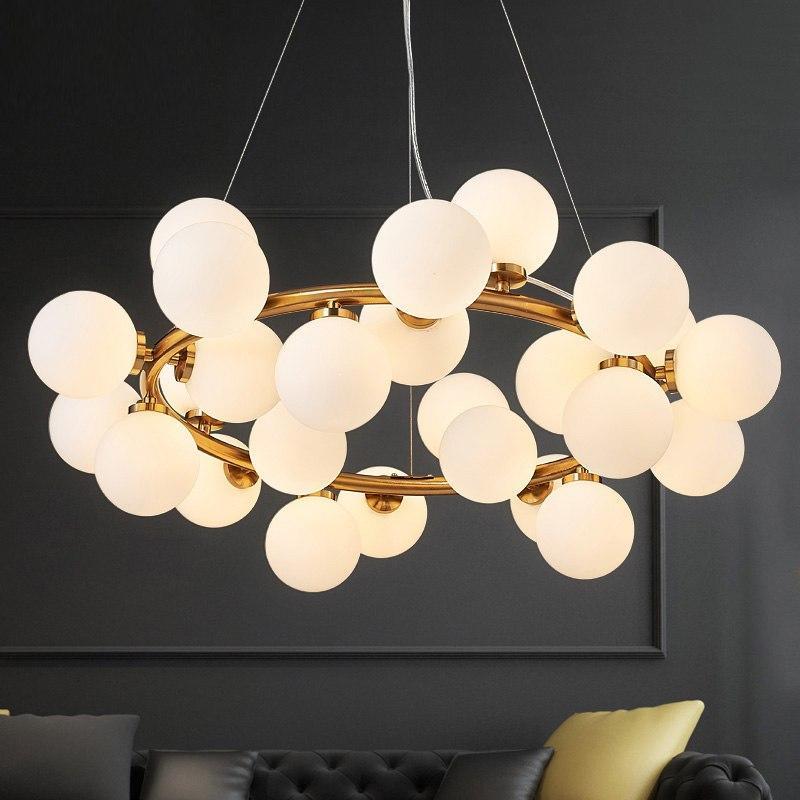 Round Loft Chandelier