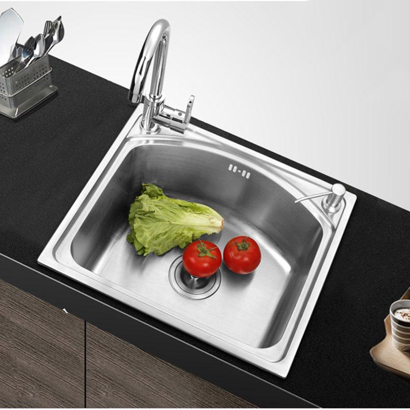 Quintino - Single Basin Stainless Steel Sink