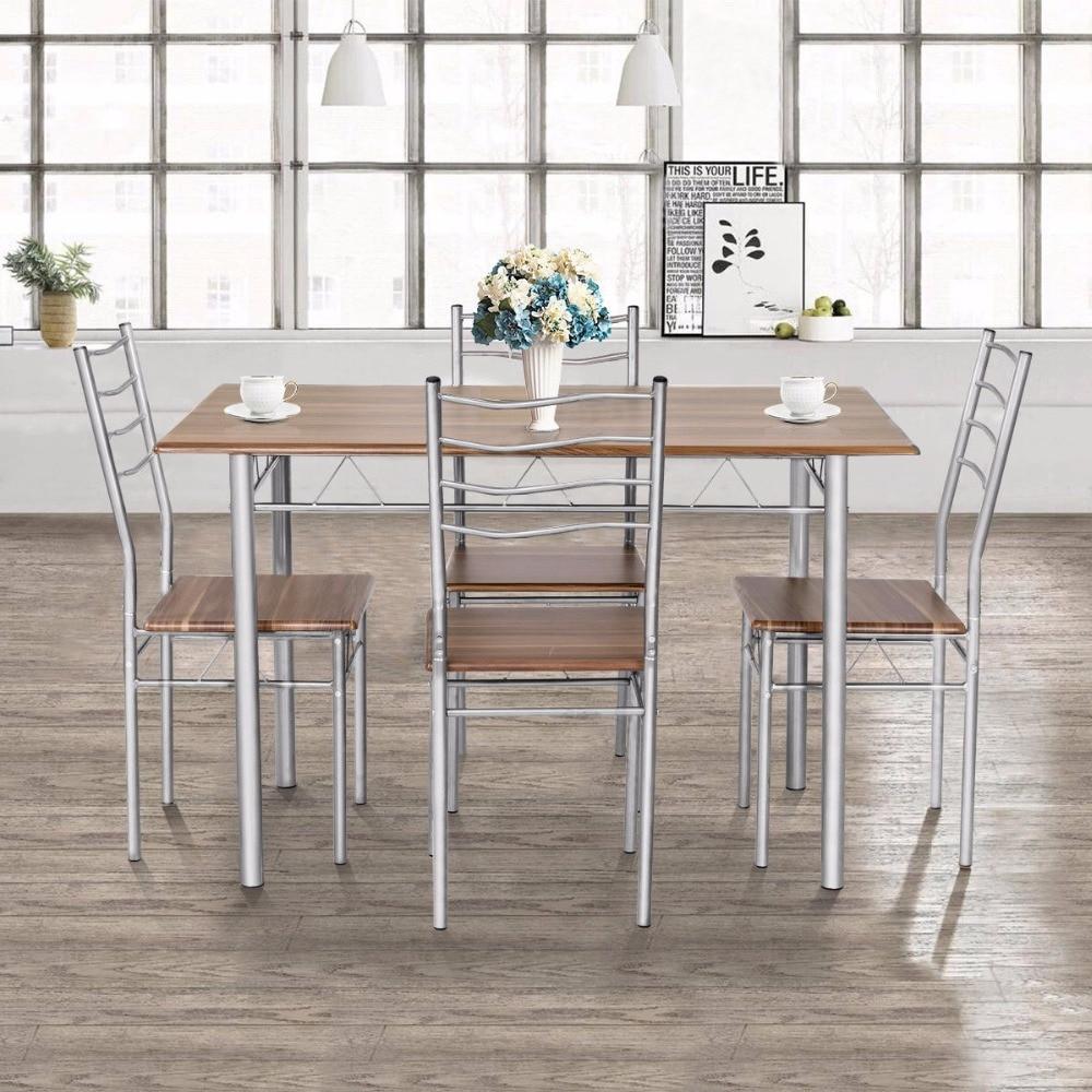 Kraam - Five Piece Modern Country Dining Set