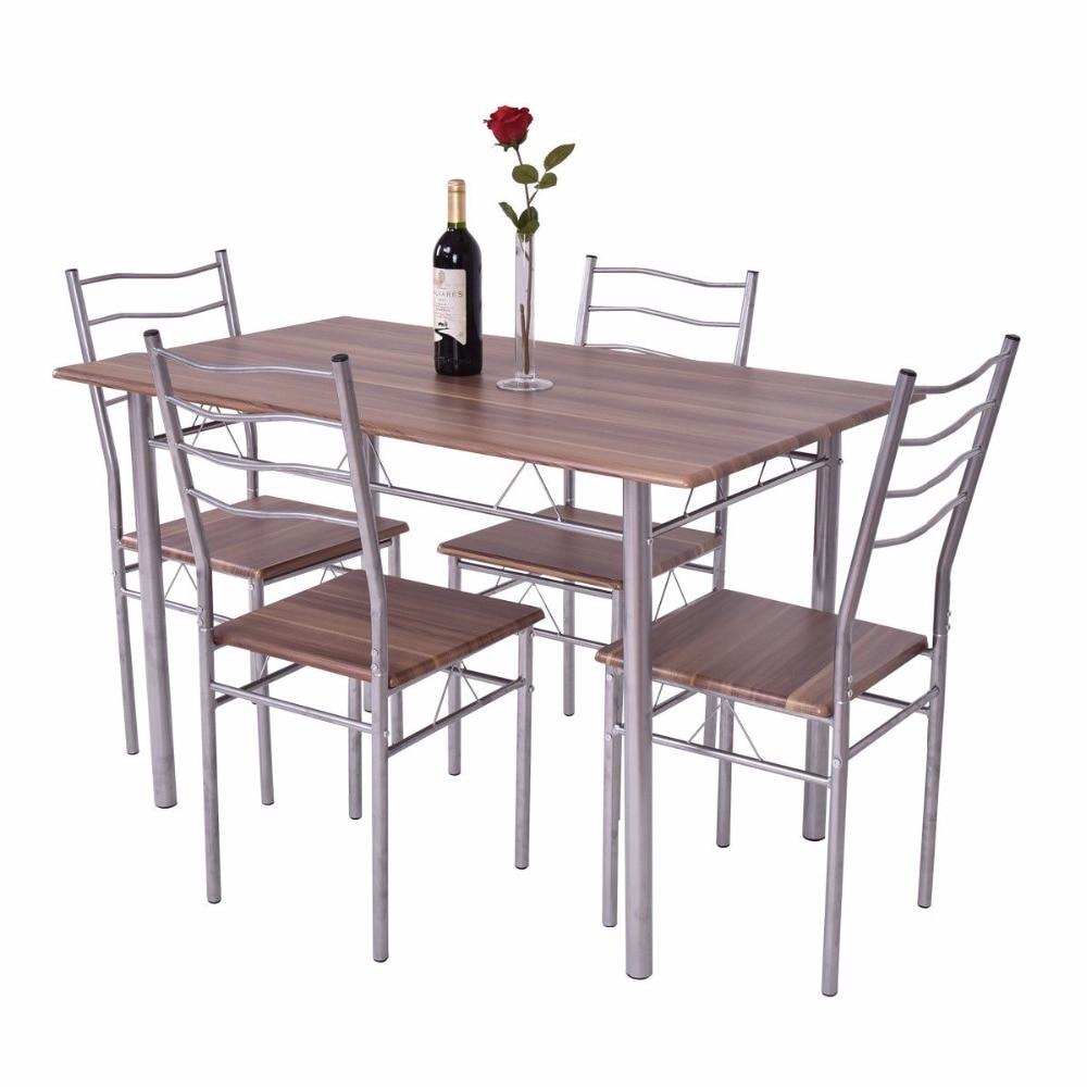 Kraam - Five Piece Modern Country Dining Set