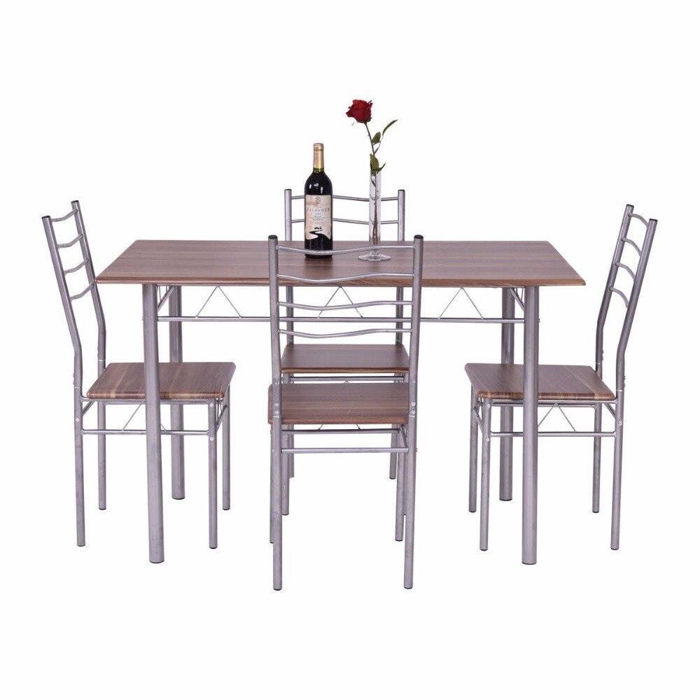 Kraam - Five Piece Modern Country Dining Set