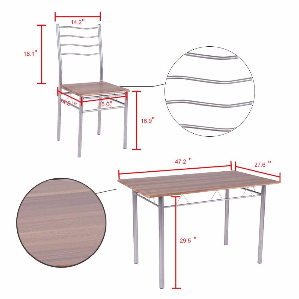 Kraam - Five Piece Modern Country Dining Set