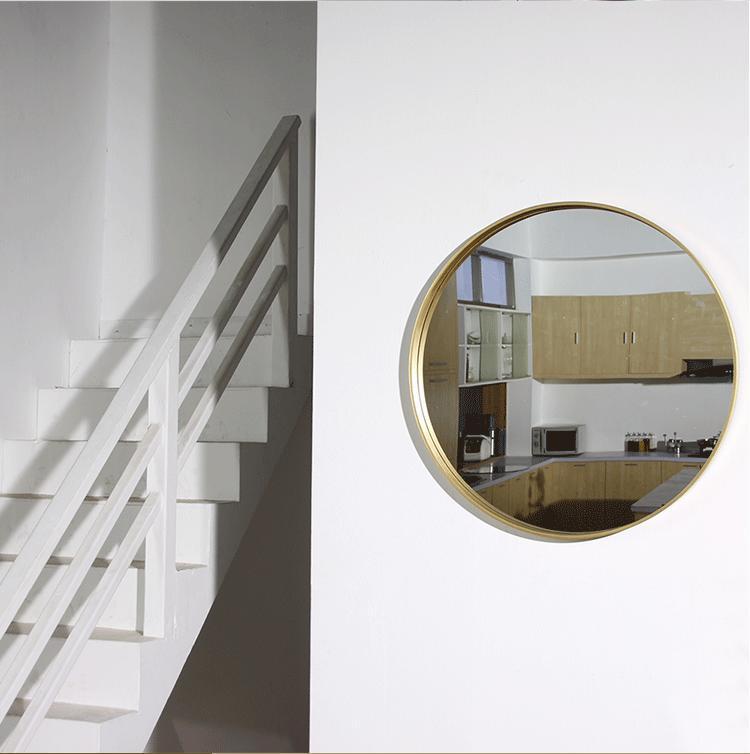 Tulsi - Modern Nordic Round Mirror