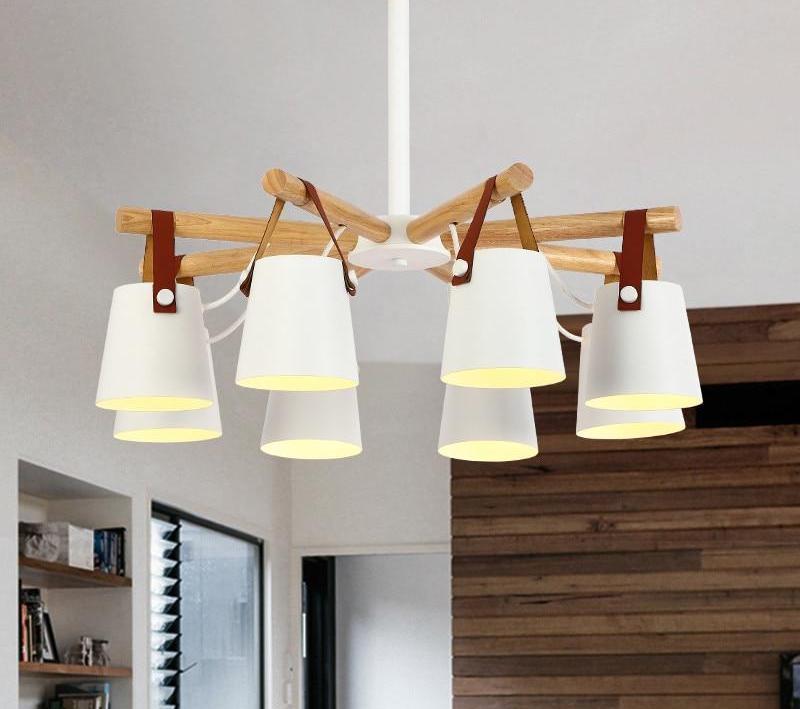 Modern Nordic Drop Down Pendant Chandelier