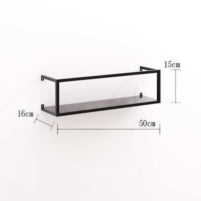 Brock - Modern Nordic Iron Frame Shelves