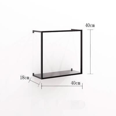 Brock - Modern Nordic Iron Frame Shelves