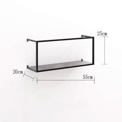 Brock - Modern Nordic Iron Frame Shelves