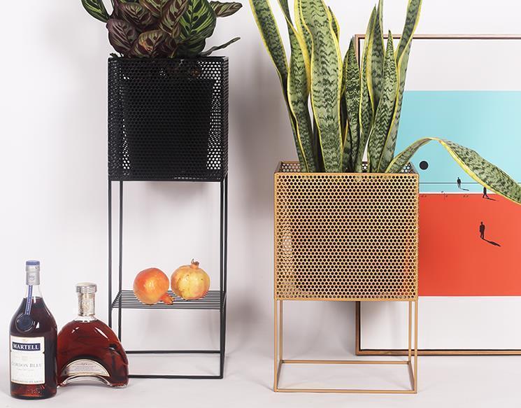 Zane - Modern Nordic Iron Mesh Planter Box