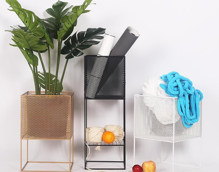 Zane - Modern Nordic Iron Mesh Planter Box