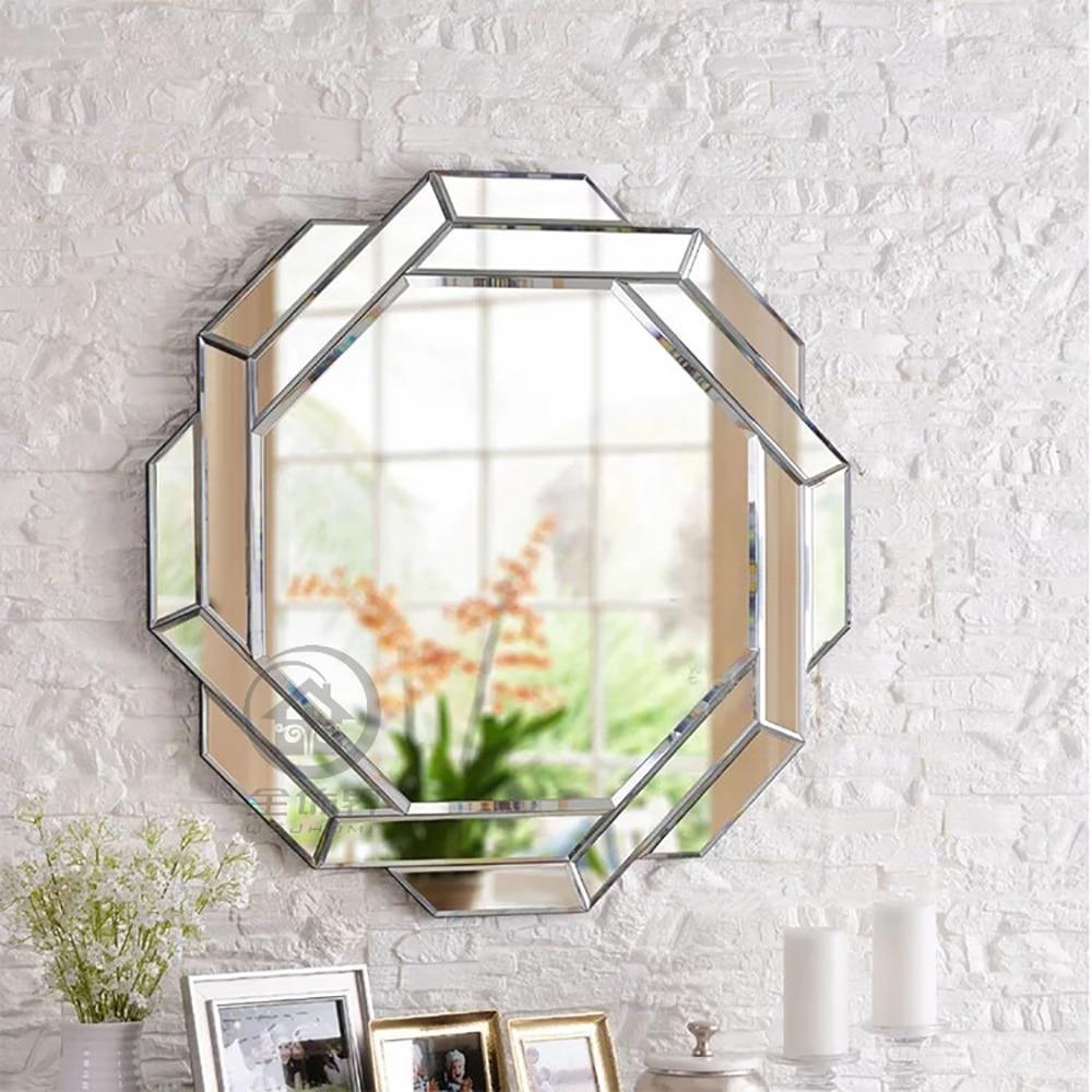Cornelia - Abstract Hexagon Mirror