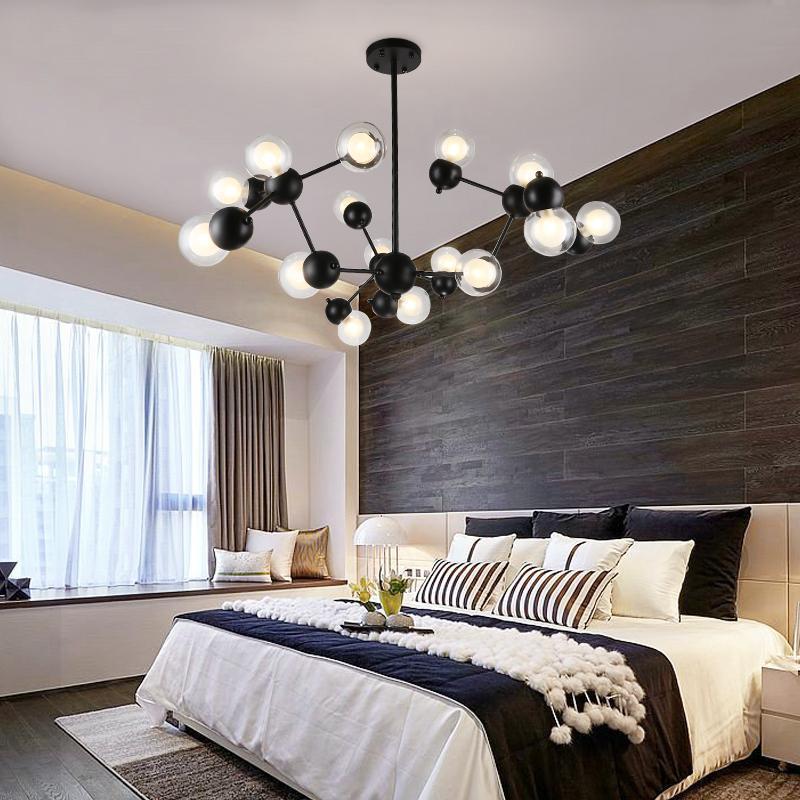 Molecule Structured Pendant Light