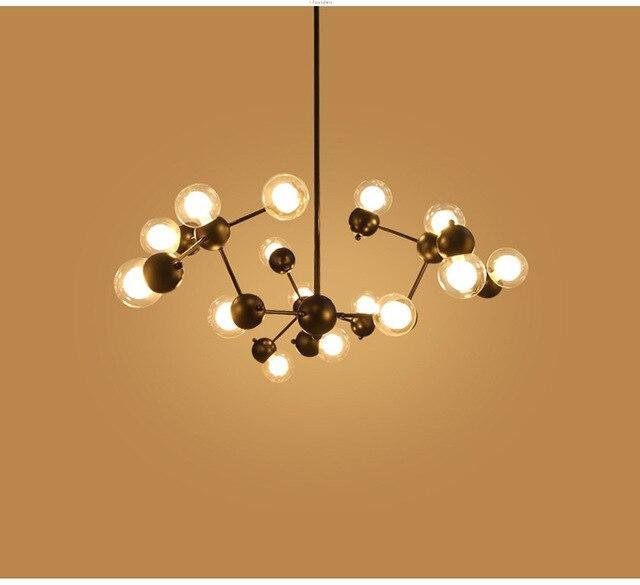 Molecule Structured Pendant Light