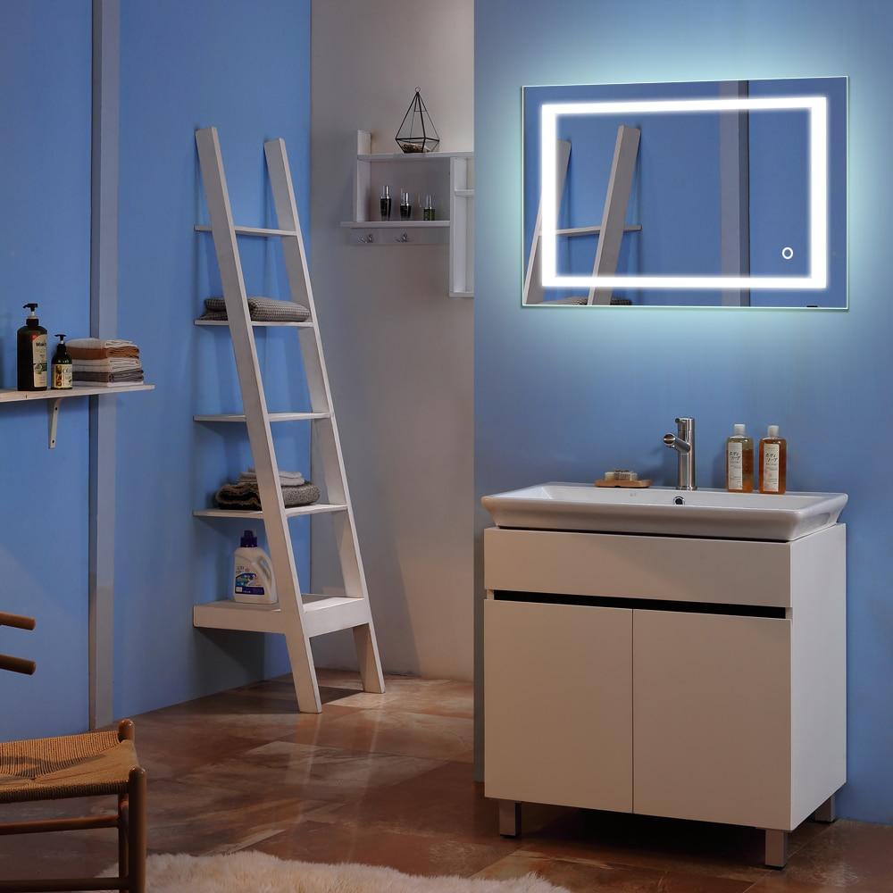 Hodge - Touch Screen Backlit Light Frame Mirror