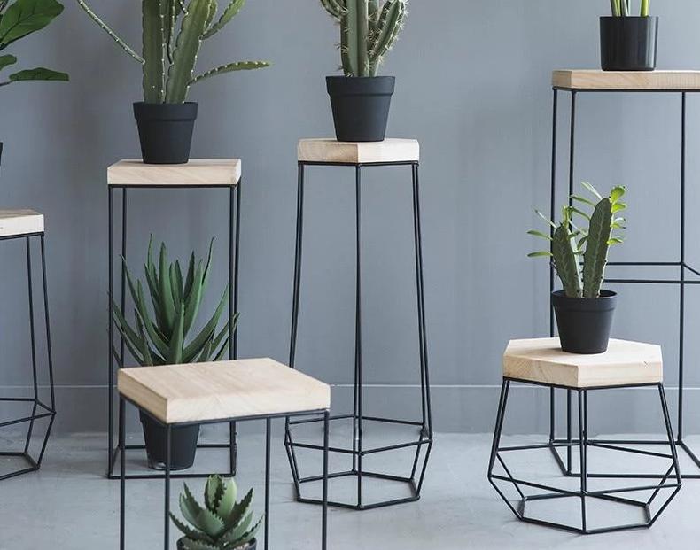 Nico - Modern Nordic Iron Frame Side Table