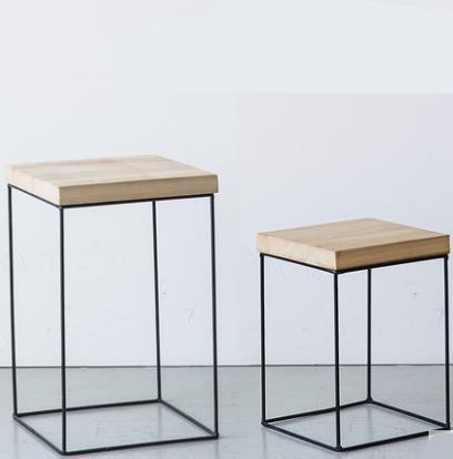 Nico - Modern Nordic Iron Frame Side Table