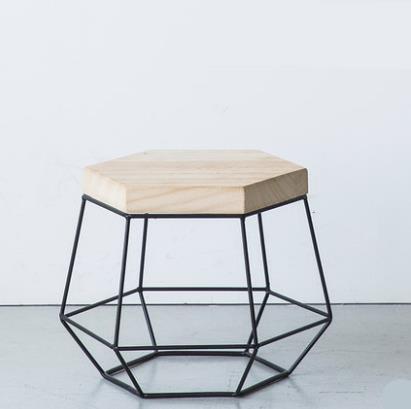 Nico - Modern Nordic Iron Frame Side Table