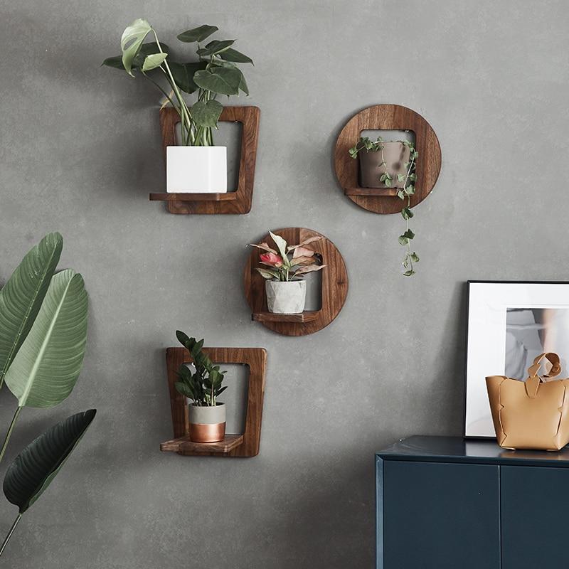 Sebastian - Wood Wall Planter