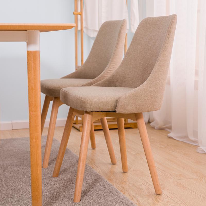 Herassio - Modern Cloth Dining Chair