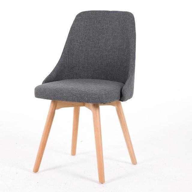 Herassio - Modern Cloth Dining Chair