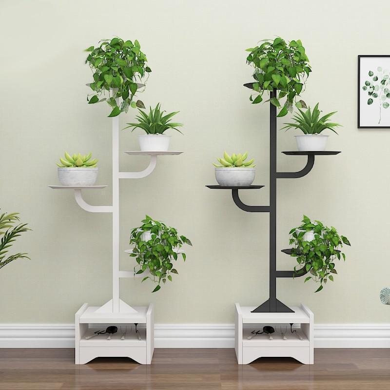 Arden - Modern Iron Tree Multi Level Planter Display