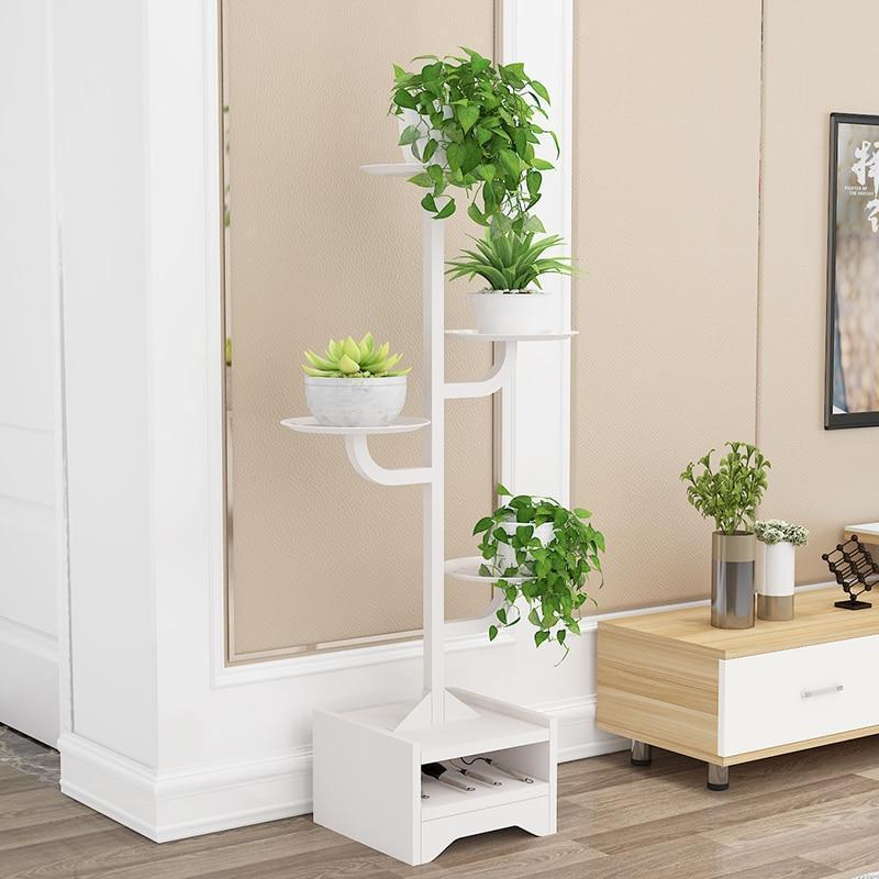 Arden - Modern Iron Tree Multi Level Planter Display