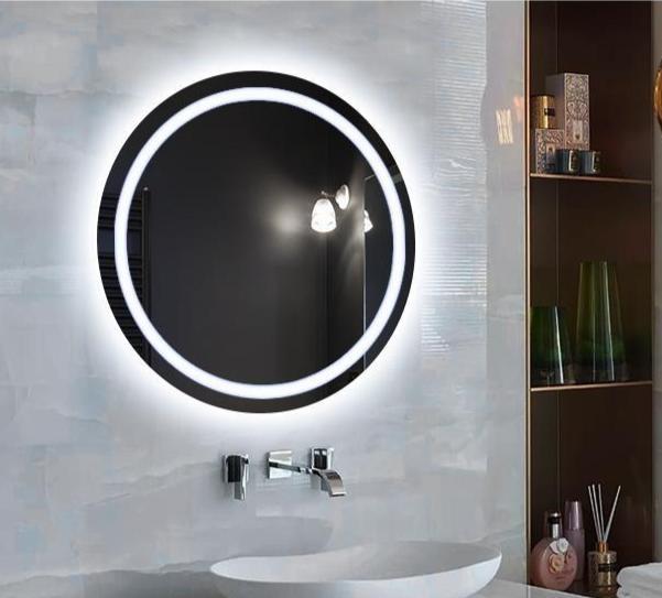 Rosetta - LED Light Frame Round Mirror